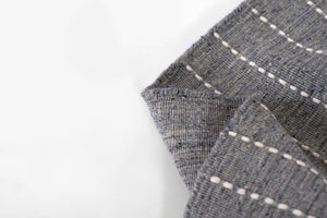 Momeni Oliver OLI-1 Hand Loomed Contemporary Striped Indoor Rug Blue 9' x 12'