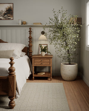 Momeni Oliver OLI-1 Hand Loomed Contemporary Striped Indoor Rug Natural 9' x 12'