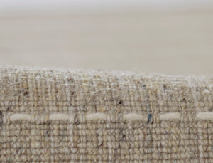 Momeni Oliver OLI-1 Hand Loomed Contemporary Striped Indoor Rug Natural 9' x 12'