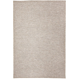 Trans Ocean Liora Manne Orly Textured Indoor/Outdoor Area Rug - Rustic Basketweave Design For Any Space Natural Polypropylene Oly57648012