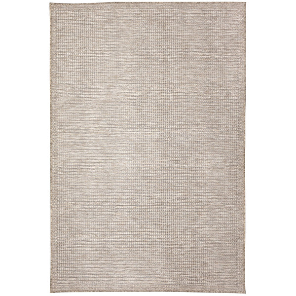 Trans Ocean Liora Manne Orly Textured Indoor/Outdoor Area Rug - Rustic Basketweave Design For Any Space Natural Polypropylene Oly57648012