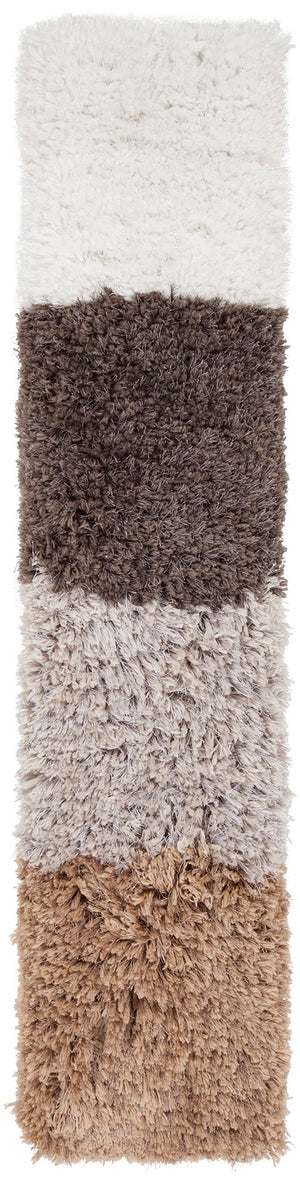 Chandra Rugs Hand-tufted Shag Rug - Luxurious, Plush Comfort For Your Living Space - Perfect Blend Of Style & Warmth Tan Polyester,Cotton Oon43503-576