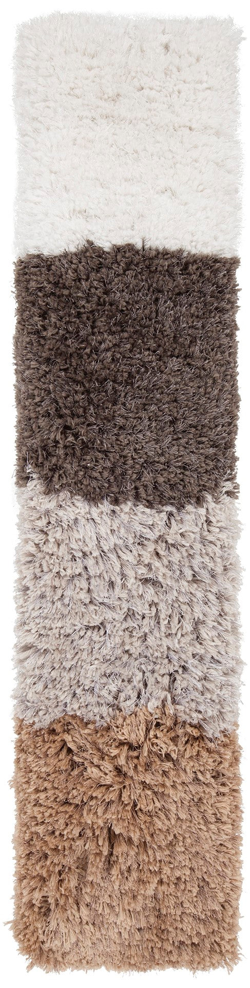 Chandra Rugs Hand-tufted Shag Rug - Luxurious Texture & Artisanal Craftsmanship For A Cozy, Stylish Home Decor Beige Polyester,Cotton Oon43502-576