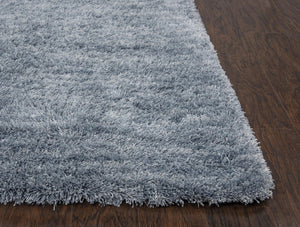 Alora Decor Oregon Plush Hand-Tufted Blue Shag Rug With 1.7" Pile, Super-Soft Polyester, Durable Edges, Cozy Style 5' x 7'6" OREOR100100090576