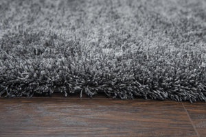 Alora Decor Oregon Hand-Tufted Gray Shag Rug | Ultra-Soft Two-Ply Polyester, 1.7" Pile, Durable Serged Edges 8'6" x 11'6" OREOR100200338611