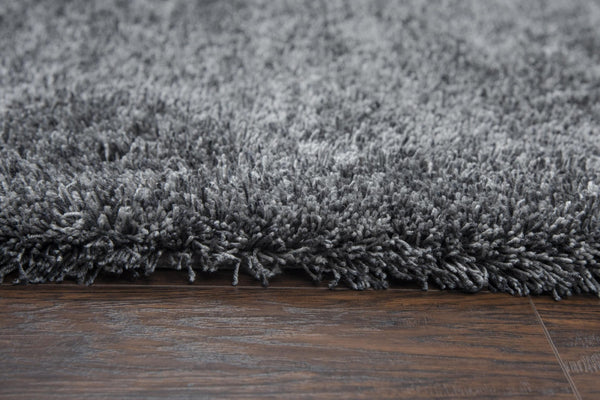 Alora Decor Oregon Hand-Tufted Gray Shag Rug | Ultra-Soft Two-Ply Polyester, 1.7" Pile, Durable Serged Edges 8'6" x 11'6" OREOR100200338611