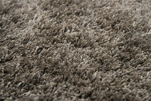 Alora Decor Oregon Plush Beige Hand-Tufted Shag Rug — Ultra-Soft 1.7" Pile, Durable Polyester, Artisanal Finish 5' x 7'6" OREOR100300040576