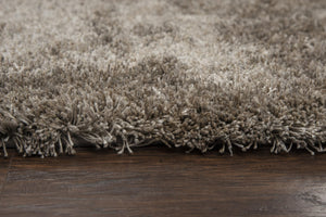 Alora Decor Oregon Plush Beige Hand-Tufted Shag Rug — Ultra-Soft 1.7" Pile, Durable Polyester, Artisanal Finish 5' x 7'6" OREOR100300040576