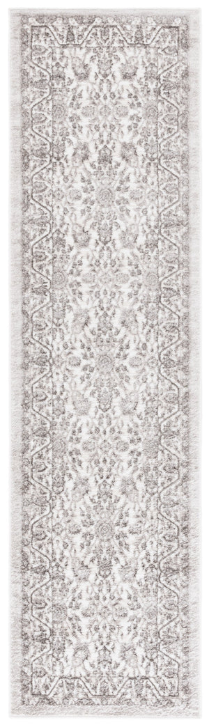 Safavieh Orchard Exquisite Contemporary Area Rug – Premium Turkish Craftsmanship In Elegant Ivory & Silver Ivory ,Silver Polyester Orc216a-5
