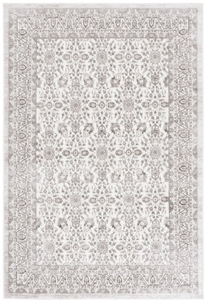 Safavieh Orchard Exquisite Contemporary Area Rug – Premium Turkish Craftsmanship In Elegant Ivory & Silver Ivory ,Silver Polyester Orc216a-5