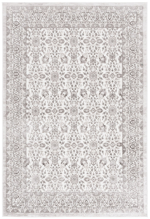 Safavieh Orchard Exquisite Contemporary Area Rug – Premium Turkish Craftsmanship In Elegant Ivory & Silver Ivory ,Silver Polyester Orc216a-5