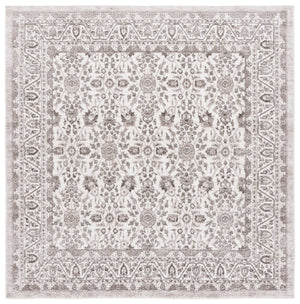 Safavieh Orchard Exquisite Contemporary Area Rug – Premium Turkish Craftsmanship In Elegant Ivory & Silver Ivory ,Silver Polyester Orc216a-5