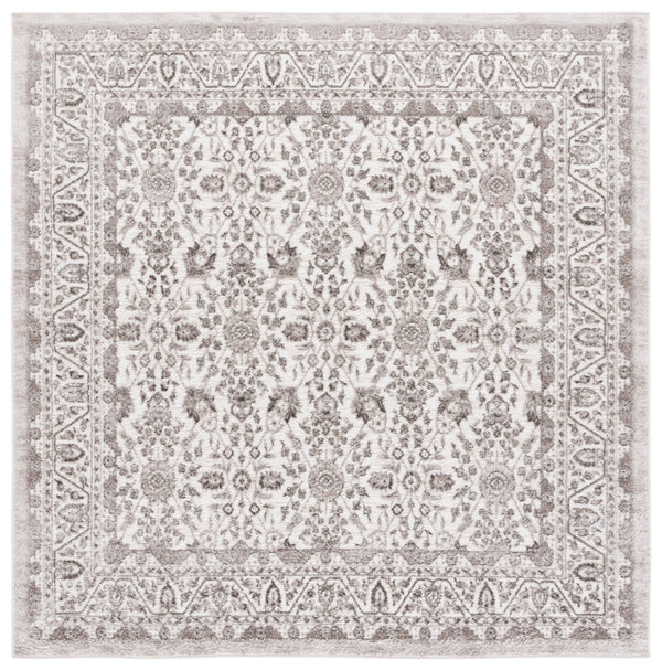 Safavieh Orchard Exquisite Contemporary Area Rug – Premium Turkish Craftsmanship In Elegant Ivory & Silver Ivory ,Silver Polyester Orc216a-5