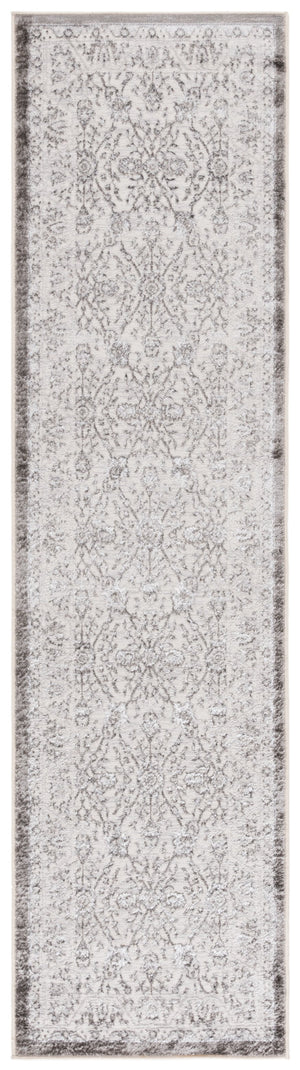 Safavieh Orchard Exquisite Contemporary Area Rug – Premium Turkish Craftsmanship In Elegant Ivory & Silver Grey ,Silver Polyester Orc216f-7sq