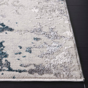 Safavieh Orchard Area Rug - Sophisticated Turkish Design In Elegant Grey And Blue, Perfect For Cozy Living Spaces Grey ,Blue Polyester Orc218f-9