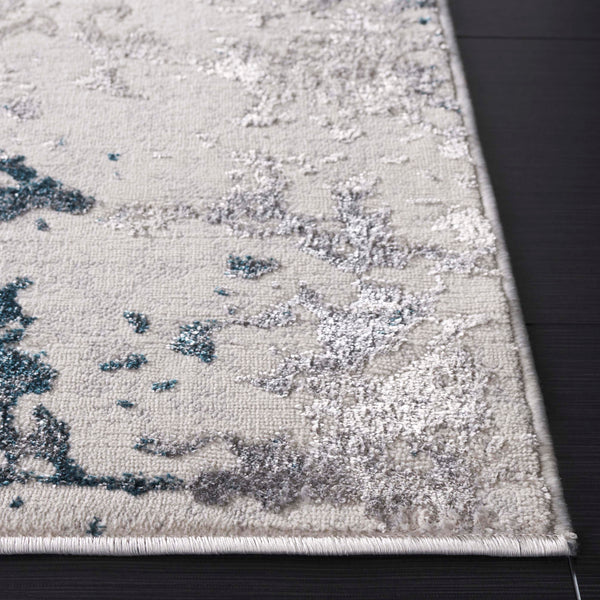 Safavieh Orchard Area Rug - Sophisticated Turkish Design In Elegant Grey And Blue, Perfect For Cozy Living Spaces Grey ,Blue Polyester Orc218f-9