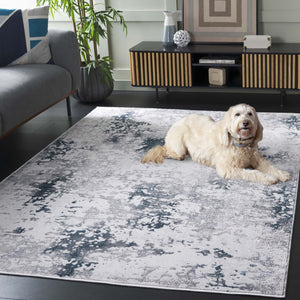 Safavieh Orchard Area Rug - Sophisticated Turkish Design In Elegant Grey And Blue, Perfect For Cozy Living Spaces Grey ,Blue Polyester Orc218f-9