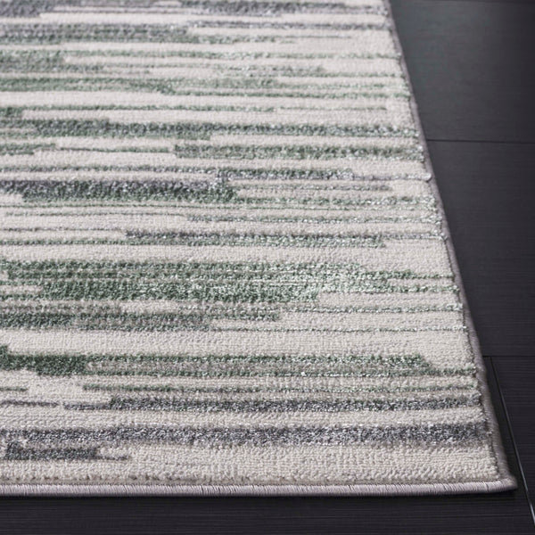 Safavieh Orchard Premium Polyester Area Rug - Elegant Modern Design With Timeless Charm For Any Room Grey ,Green Polyester Orc220f-4