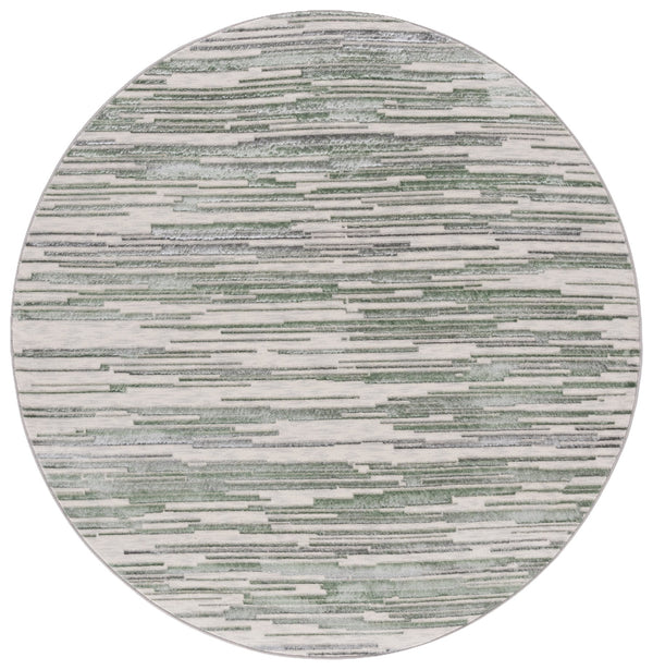 Safavieh Orchard Premium Polyester Area Rug - Elegant Modern Design With Timeless Charm For Any Room Grey ,Green Polyester Orc220f-4