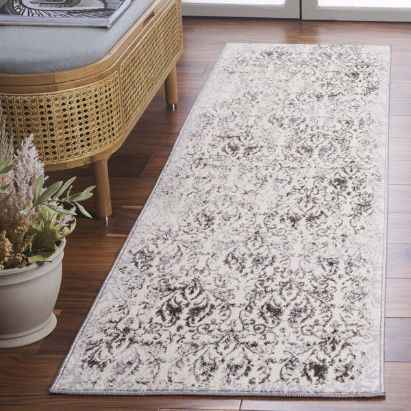 Safavieh Orchard Contemporary Grey/Silver Area Rug - Elegant Design For Modern Spaces, Durable & Stylish Grey ,Silver Polyester Orc222f-4