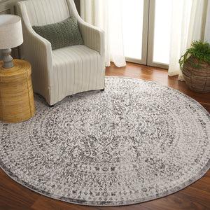 Safavieh Orchard Contemporary Grey/Silver Area Rug - Elegant Design For Modern Spaces, Durable & Stylish Grey ,Silver Polyester Orc222f-4