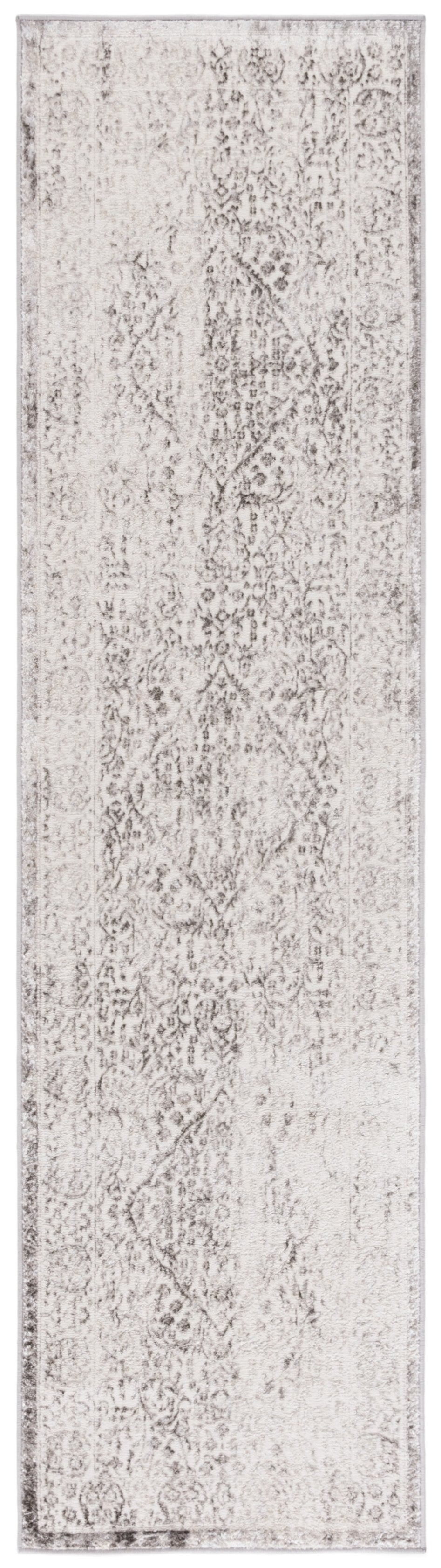 Safavieh Orchard Luxurious Area Rug - Modern Grey & Silver Design, Soft Polyester For Comfort & Durability Grey ,Silver Polyester Orc224f-7r