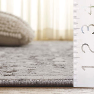 Safavieh Orchard Luxurious Area Rug - Modern Grey & Silver Design, Soft Polyester For Comfort & Durability Grey ,Silver Polyester Orc224f-7r