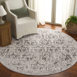 Safavieh Orchard Luxurious Area Rug - Modern Grey & Silver Design, Soft Polyester For Comfort & Durability Grey ,Silver Polyester Orc224f-7r