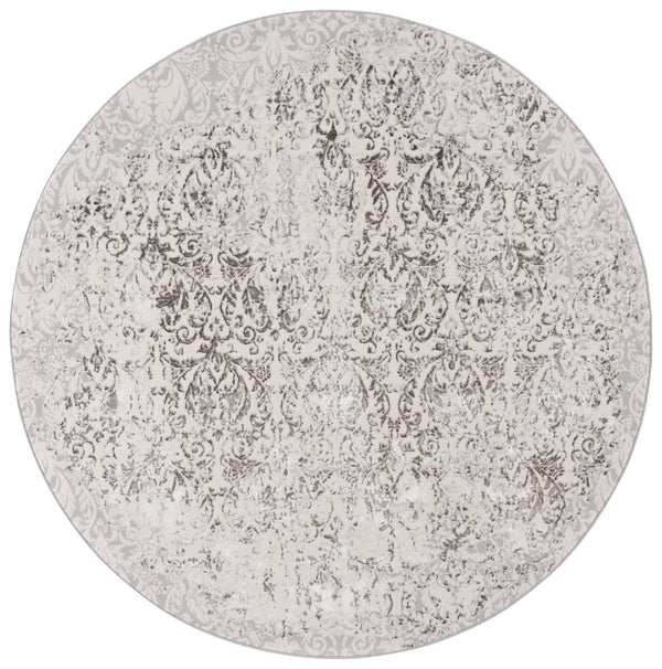 Safavieh Orchard Luxurious Area Rug - Modern Grey & Silver Design, Soft Polyester For Comfort & Durability Grey ,Silver Polyester Orc224f-7r