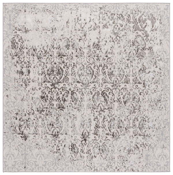 Safavieh Orchard Luxurious Area Rug - Modern Grey & Silver Design, Soft Polyester For Comfort & Durability Grey ,Silver Polyester Orc224f-7r