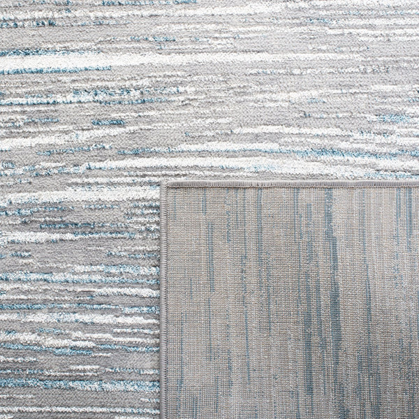 Safavieh Orchard Luxurious Contemporary Area Rug - Elegant Abstract Design For Living Room & Office Decor Grey ,Blue Polyester Orc668f-8r