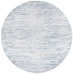 Safavieh Orchard Luxurious Contemporary Area Rug - Elegant Abstract Design For Living Room & Office Decor Grey ,Blue Polyester Orc668f-8r