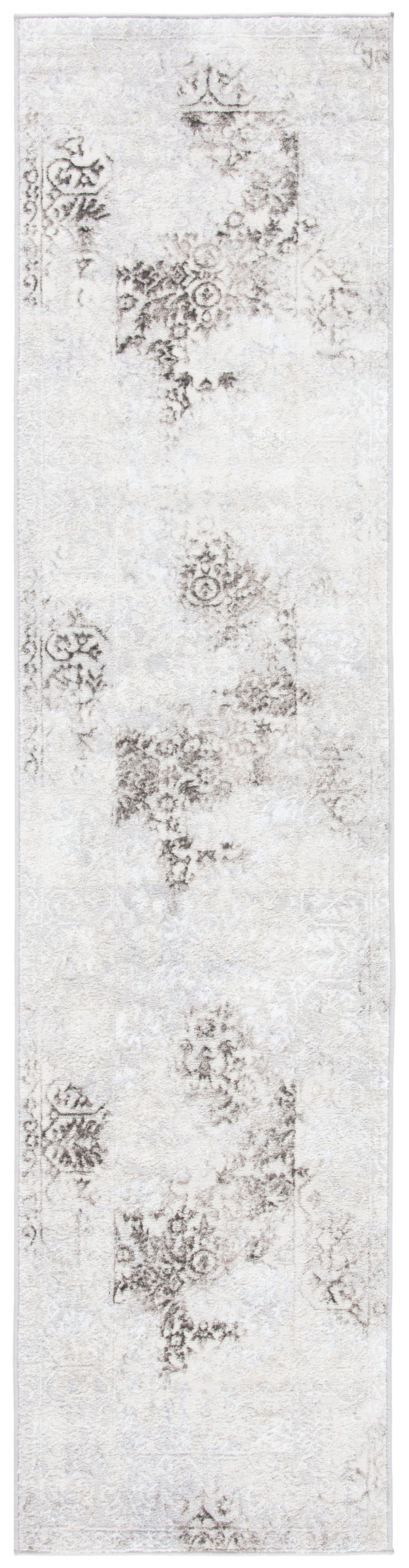 Safavieh Orchard Transitional Area Rug - Elegant Turkish Design, Soft Polyester, Oeko-tex Certified Comfort Grey ,Light Grey Polyester Orc684h-7sq