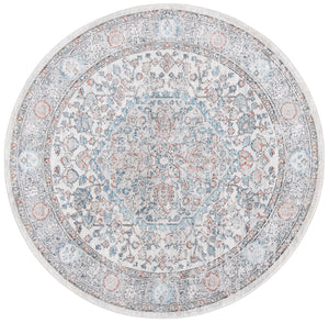Safavieh Oregon Area Rug In Elegant Grey And Blue Hues, Timeless Design For Luxurious Home Décor Grey ,Blue 80% Polypropylene,20% Polyester Ore813f-3
