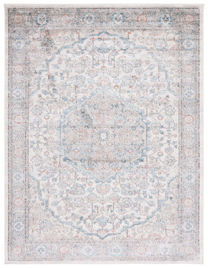 Safavieh Oregon Area Rug In Elegant Grey And Blue Hues, Timeless Design For Luxurious Home Décor Grey ,Blue 80% Polypropylene,20% Polyester Ore813f-3