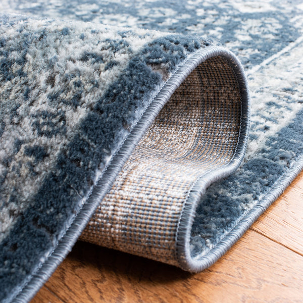 Safavieh Oregon Traditional Area Rug - Timeless Elegance With Intricate Patterns For Classic Home Décor Navy ,Ivory 80% Polypropylene,20% Polyester Ore858n-6