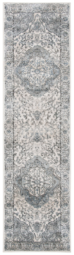 Safavieh Oregon Oversized Ivory/Grey Area Rug - 11x15 Ft Plush Comfort, Durable Power Loomed Elegance Ivory ,Grey 80% Polypropylene,20% Polyester Ore867a-1115