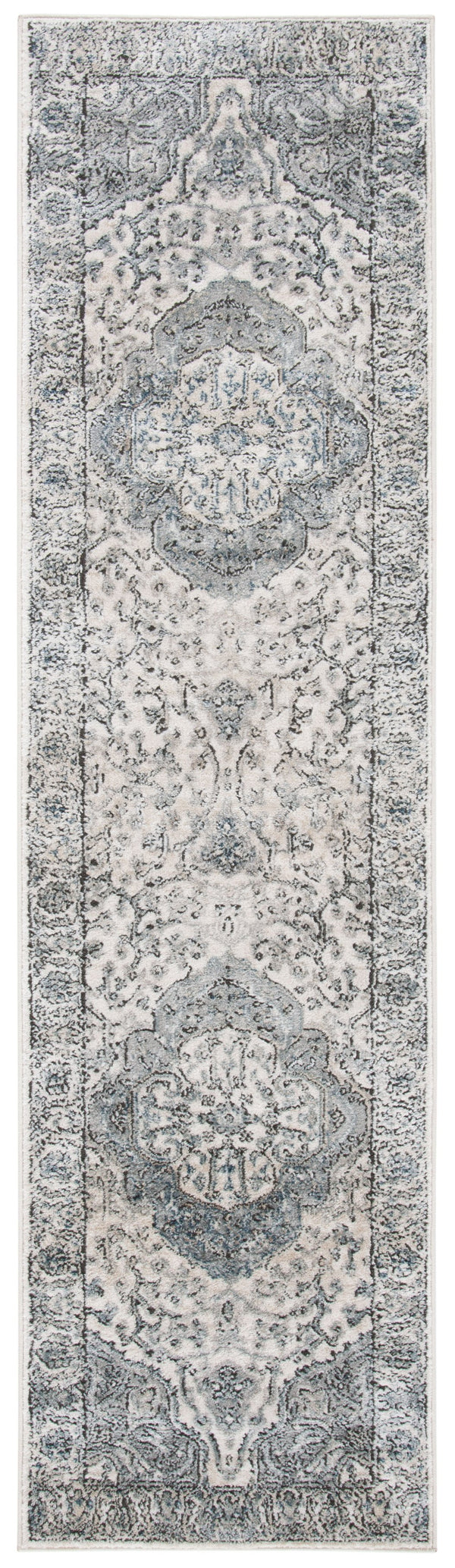 Safavieh Oregon Oversized Ivory/Grey Area Rug - 11x15 Ft Plush Comfort, Durable Power Loomed Elegance Ivory ,Grey 80% Polypropylene,20% Polyester Ore867a-1115