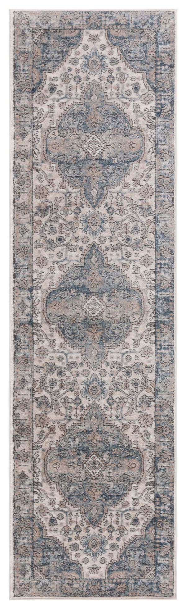 Safavieh Oregon Exquisite Turkish Area Rug - Timeless Design With Intricate Patterns For Elegant Interiors Beige ,Grey 80% Polypropylene,20% Polyester Ore870b-7sq