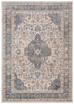 Safavieh Oregon Exquisite Turkish Area Rug - Timeless Design With Intricate Patterns For Elegant Interiors Beige ,Grey 80% Polypropylene,20% Polyester Ore870b-7sq