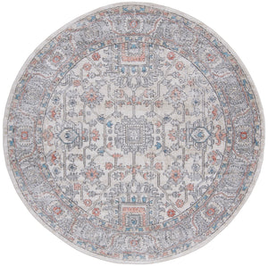 Safavieh Oregon Traditional Area Rug - Luxurious Power-loomed Design For Elegant Home Decor And Comfort Grey ,Ivory 80% Polypropylene,20% Polyester Ore877f-4