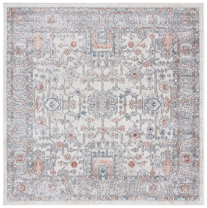 Safavieh Oregon Traditional Area Rug - Luxurious Power-loomed Design For Elegant Home Decor And Comfort Grey ,Ivory 80% Polypropylene,20% Polyester Ore877f-4