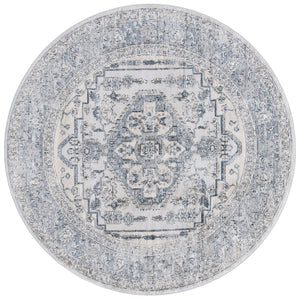 Safavieh Oregon Traditional Area Rug - Luxurious Power-loomed Design For Elegant Home Decor And Comfort Light Blue ,Ivory 80% Polypropylene,20% Polyester Ore877m-28