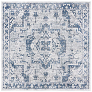 Safavieh Oregon Area Rug – Timeless Elegance With Contemporary Flair, Durable Design For Any Room In Your Home Navy ,Ivory 80% Polypropylene,20% Polyester Ore883n-212