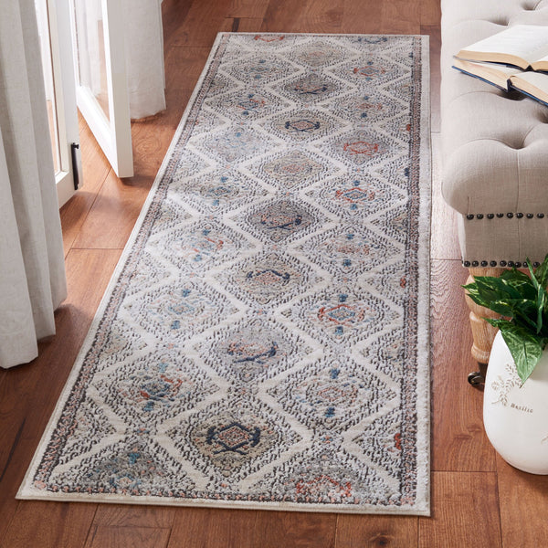Safavieh Oregon Timeless Elegance Area Rug - Luxurious Power-loomed Design With Antique Motifs For Your Home Grey ,Ivory 80% Polypropylene,20% Polyester Ore885f-28