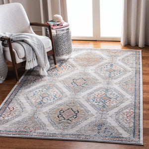 Safavieh Oregon Timeless Elegance Area Rug - Luxurious Power-loomed Design With Antique Motifs For Your Home Grey ,Ivory 80% Polypropylene,20% Polyester Ore885f-28
