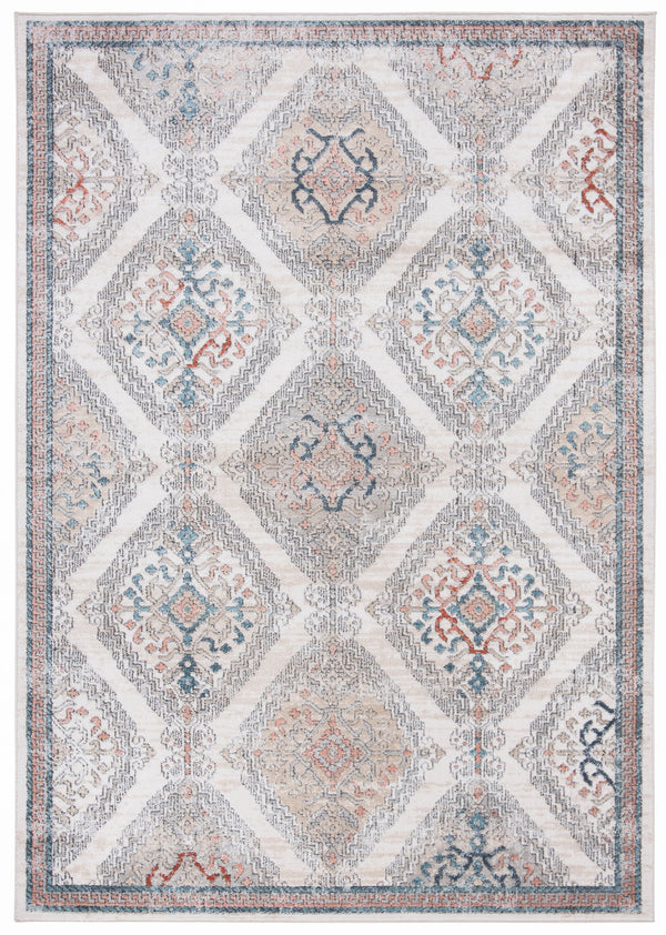 Safavieh Oregon Timeless Elegance Area Rug - Luxurious Power-loomed Design With Antique Motifs For Your Home Grey ,Ivory 80% Polypropylene,20% Polyester Ore885f-28
