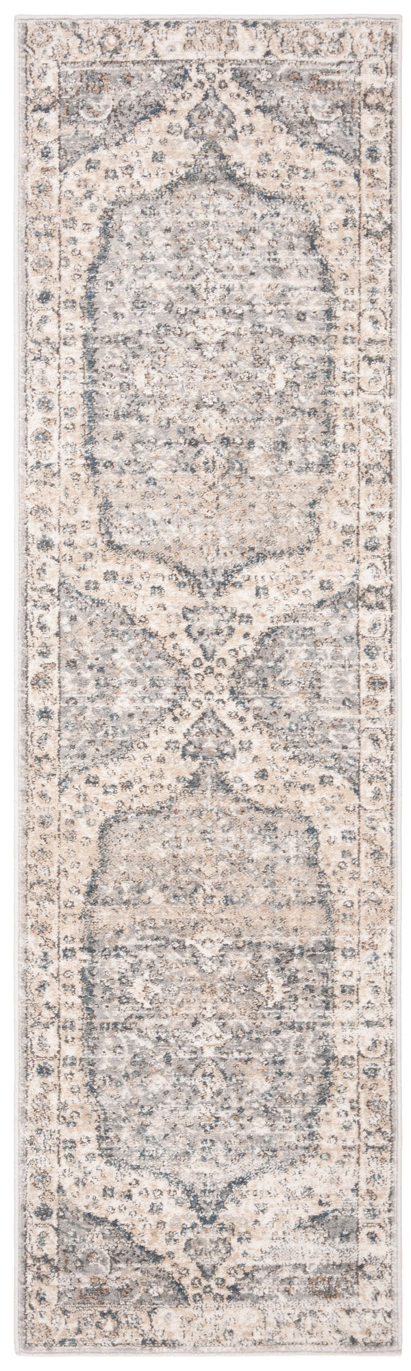 Safavieh Oregon Traditional Area Rug - Elegant Beige & Grey Design, 5'3"X7', Durable & Easy-care Luxury Piece Beige ,Grey 80% Polypropylene,20% Polyester Ore895a-5