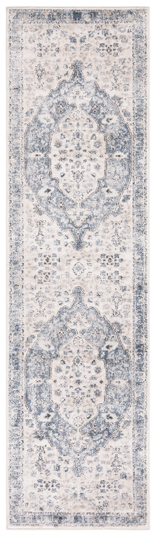 Safavieh Oregon Traditional Power Loomed Rug - Elegant Beige And Grey Design For Timeless Home Decor Beige ,Grey 80% Polypropylene,20% Polyester Ore896b-1115