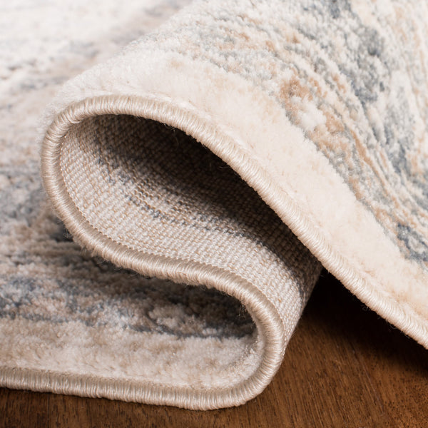 Safavieh Oregon Traditional Power Loomed Rug - Elegant Beige And Grey Design For Timeless Home Decor Beige ,Grey 80% Polypropylene,20% Polyester Ore896b-1115